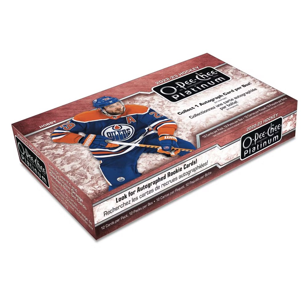 2022-23 Upper Deck O-Pee-Chee Platinum Hockey Hobby Box