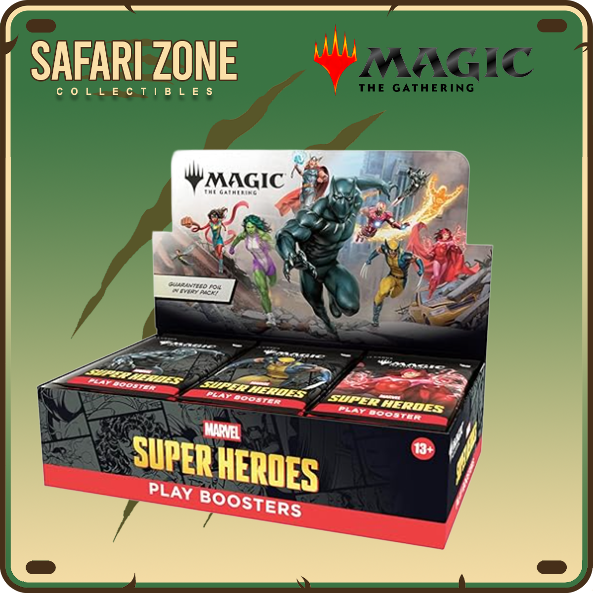 Magic: The Gathering - Marvel Super Heroes Play Booster Box Preorder