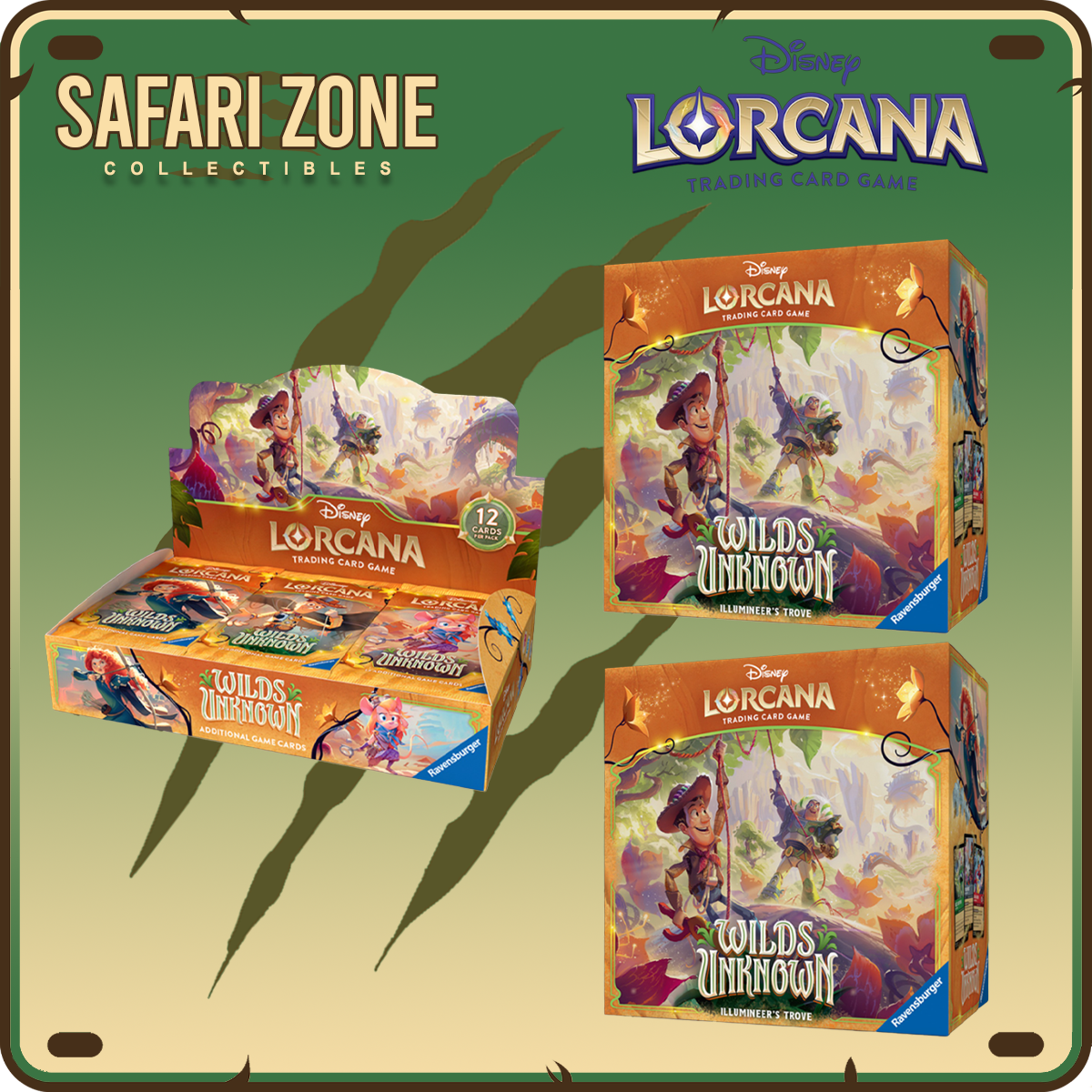 Lorcana TCG:  (Set 12) Wilds Unknown Box & Double Trove Bundle (5/15/26) Preorder