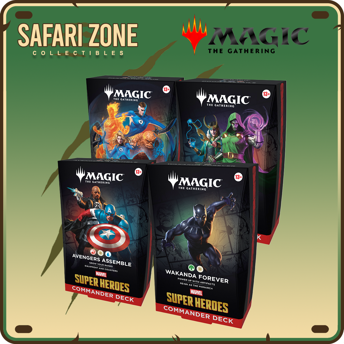 Magic: The Gathering - Marvel Super Heroes Commander Set Preorder