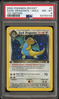 PSA NM-MT 8 Dark Dragonite-Holo(5/82) [Rocket] - 63793159