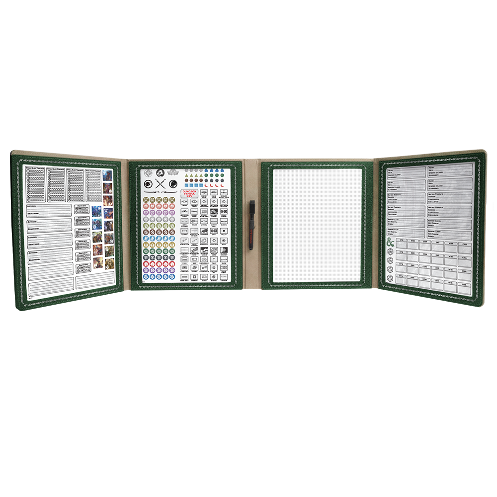 Artifacts Across Eternities - Drizzt & The Forgotten Realms Premium Dungeon Master’s Screen for Dungeons & Dragons