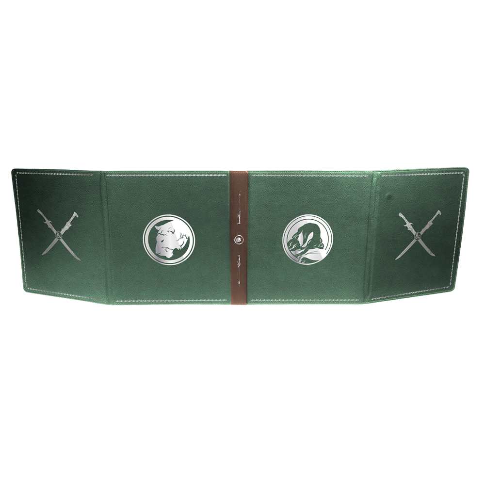 Artifacts Across Eternities - Drizzt & The Forgotten Realms Premium Dungeon Master’s Screen for Dungeons & Dragons
