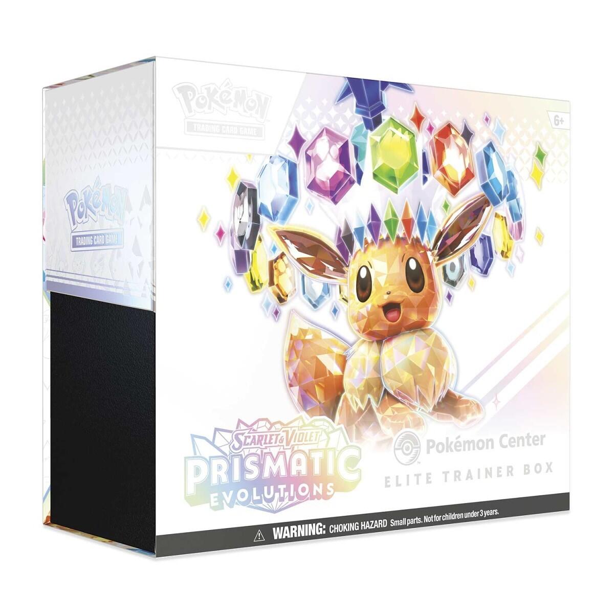 Pokémon TCG: Scarlet & Violet: Prismatic Evolutions - Elite Trainer Box (Pokémon Center Exclusive)