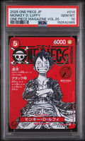 PSA GEM MT 10 Monkey D. Luffy [Japanese Promos] - 150542465