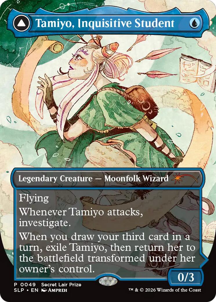 Tamiyo, Inquisitive Student [Secret Lair Showdown]