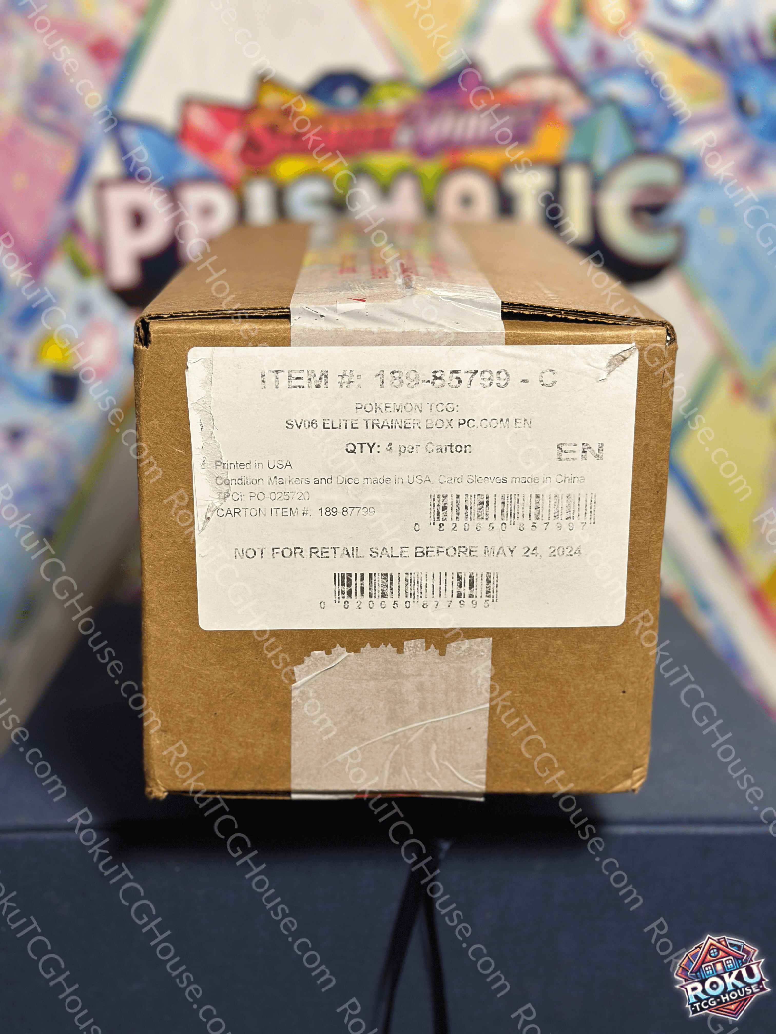 Twilight Masquerade - Pokemon Center Elite Trainer Box (Case)