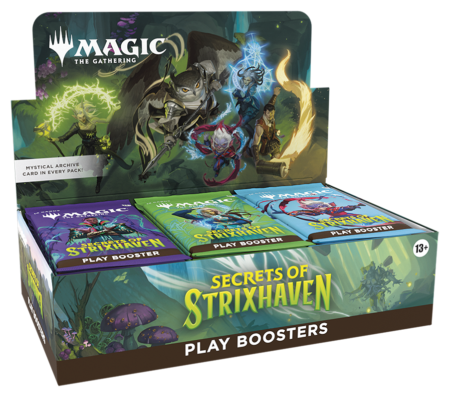 Magic The Gathering: Secrets of Strixhaven - Play Booster Display