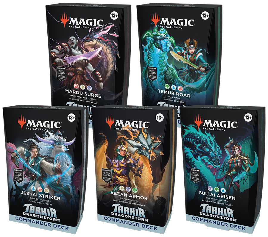 Magic The Gathering: Tarkir Dragonstorm - Commander Deck Case