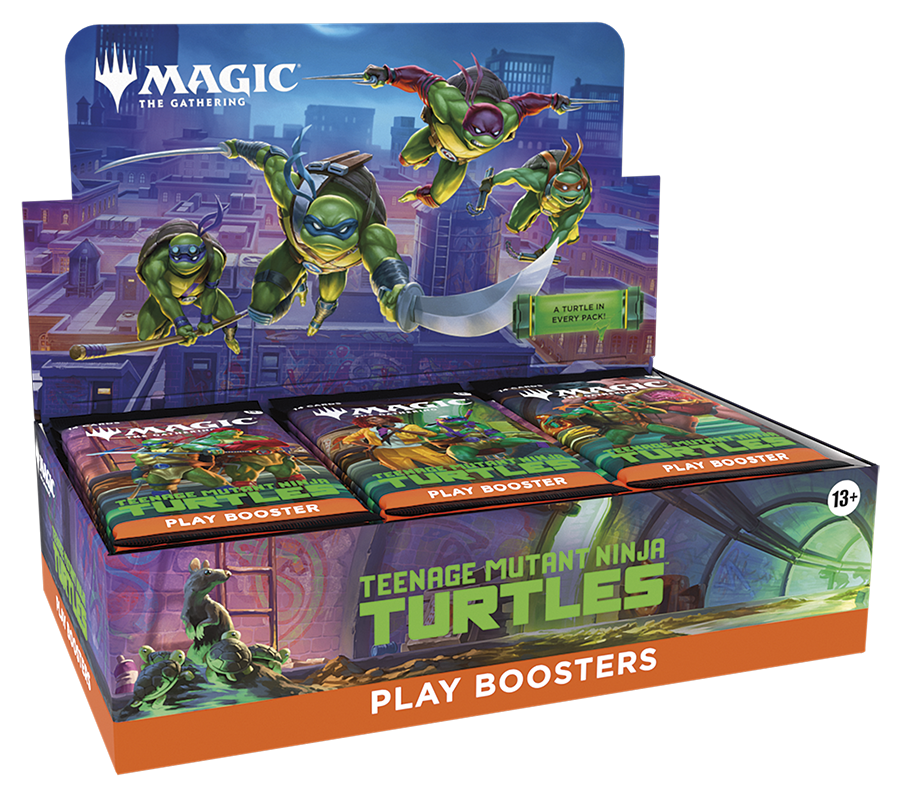 Magic The Gathering: Teenage Mutant Ninja Turtles - Play Booster Display