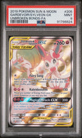 GARDEVOIR/SYLVEON GX UNBROKEN BONDS-FA 2019 POKEMON SUN & MOON UNBROKEN BONDS PSA MINT 9