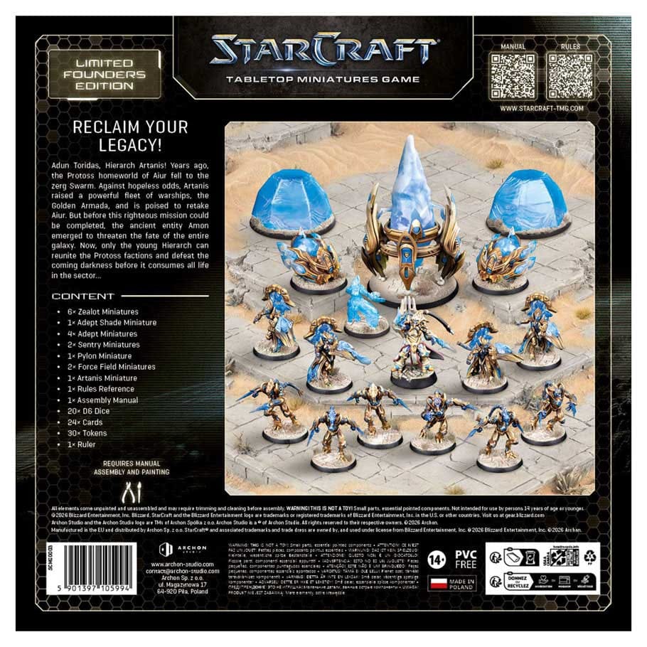 StarCraft: The Miniatures Game - Protoss: Starter Set - Founders Edition (Pre-Order)