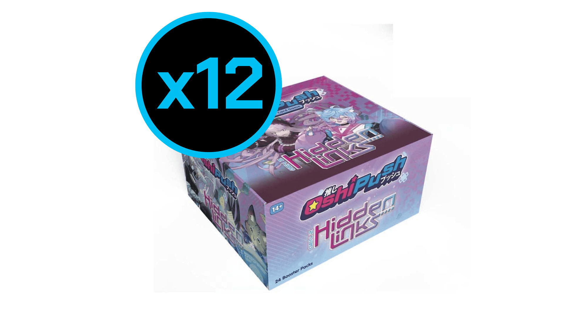 Oshi Push! TCG: Hidden Links - Booster Case (Pre-Order)