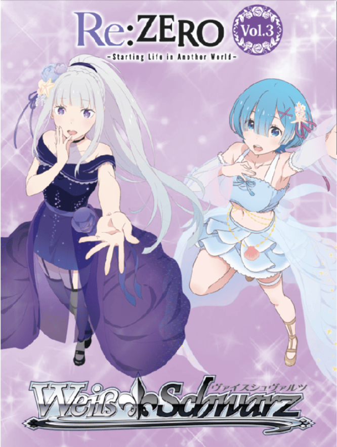 Weiss Schwarz: Re:Zero - Starting Life in Another World Vol.3 Display Case (Pre-Order)