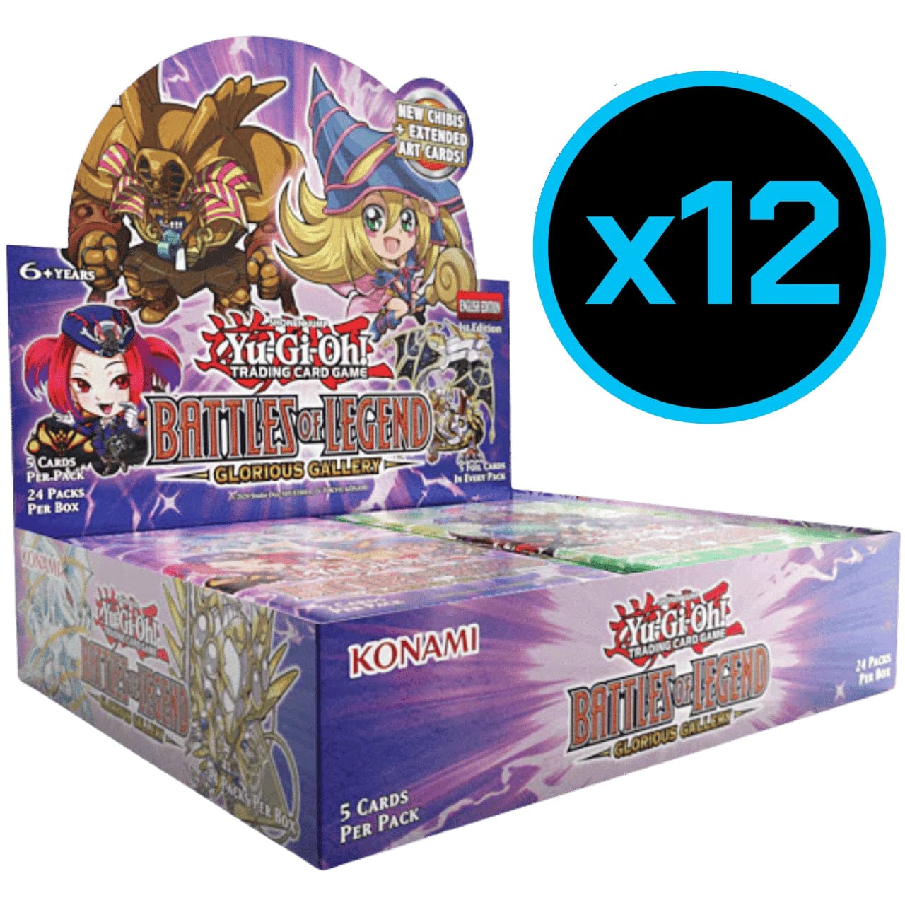 Yu-Gi-Oh!: Battles of Legend Glorious Gallery - Booster Case (Pre-Order)