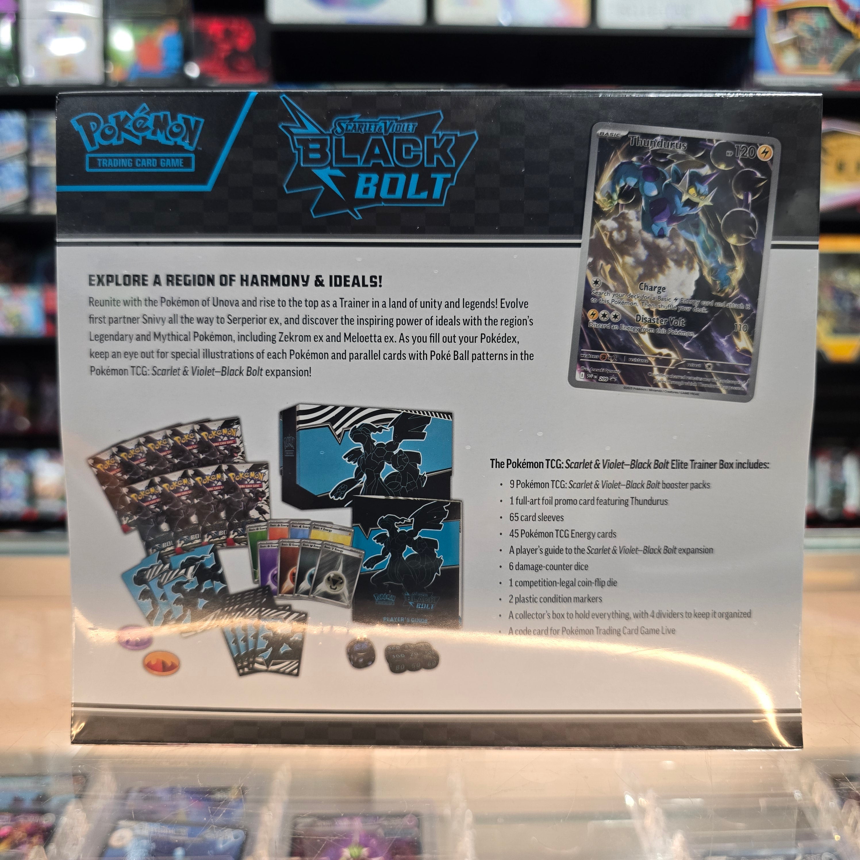 Pokémon TCG: Scarlet & Violet: Black Bolt - Elite Trainer Box